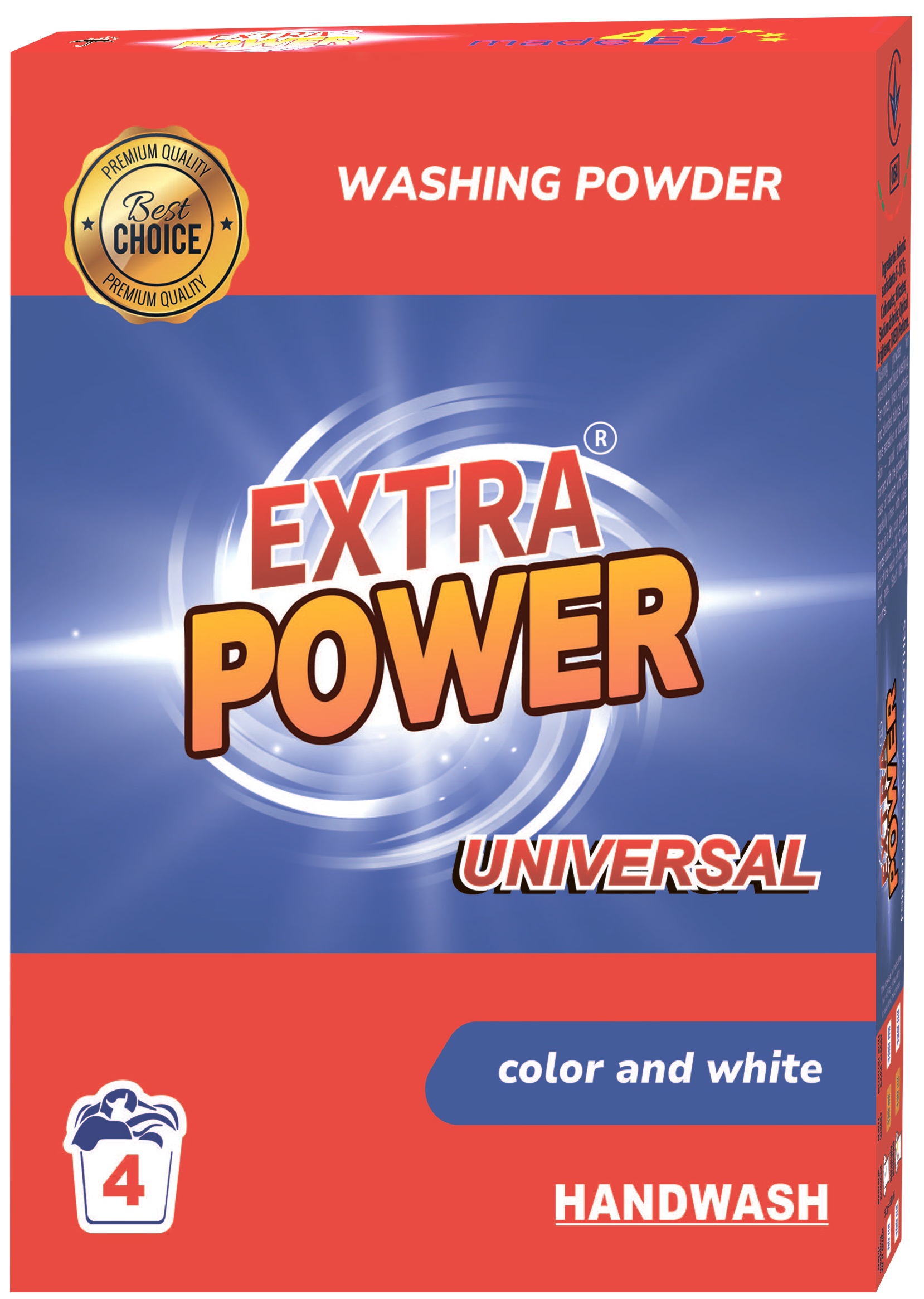 Extra Power, пральний порошок Universal ручний 350г